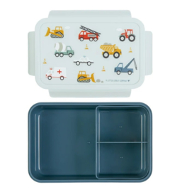 A Little Lovely Company Bento Lunchbox Voertuigen