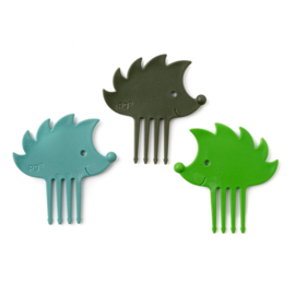 Pieksi & Griffel Voedselprikkers Egel Groen - set van 3