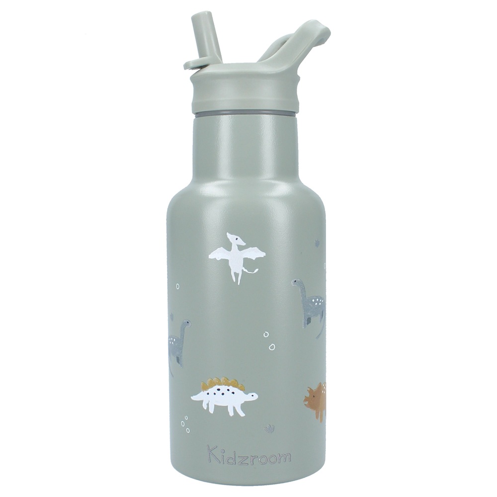 Kidzroom Drinkfles Small Talk Green RVS