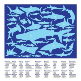 Crocodile Creek Puzzel Sharks - 100 stukjes