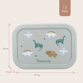 Kidzroom Lunchbox Small Talk Green