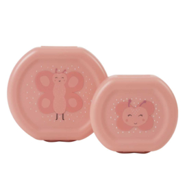 Trixie Snackboxen Set 2-delig Mrs. Butterfly