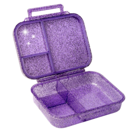 Lekkabox® Glamour Mini Lunchbox 3 vakken - Purple