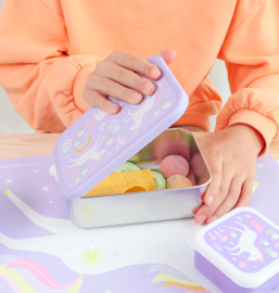 A Little Lovely Company RVS Lunchbox Unicorn Dreams
