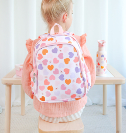 A Little Lovely Company Rugzak Hartjes