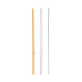 MontiiCo Fusion Flexi Stopper Rietjes voor Smoothie Deksel Dune & Blizzard