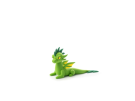 Hey Clay Boetseerklei Dragon Island - 6 figuren