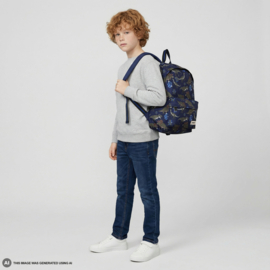 Studio V Rugzak Fossil Files Blue