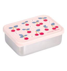 A Little Lovely Company RVS Lunchbox Kersen