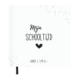 Fien & Feau Invulboek Mijn Schooltijd Zwart/Wit