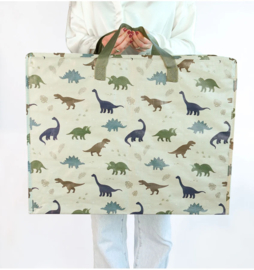 A Little Lovely Company XL Opbergtas Dinosaurussen