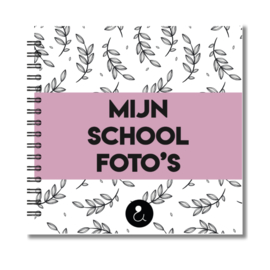 Studio Ins & Outs Schoolfotoboek Lila Botanical