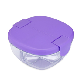 Yumbox Snack Bowl 3 vakken Hazy Purple