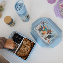 Petit Monkey Bento Lunchbox Bonfire Animals