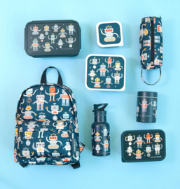 A Little Lovely Company Bento Lunchbox Robots