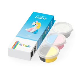 Hey Clay Boetseerklei Rainbow Unicorn Lighty