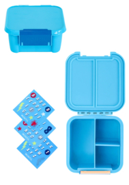MontiiCo Bento Two Snackbox Coastal/Superhero