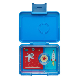 Yumbox Snack 3 vakken Surf Blue - Rocket