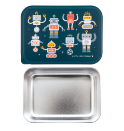A Little Lovely Company RVS Lunchbox Robots