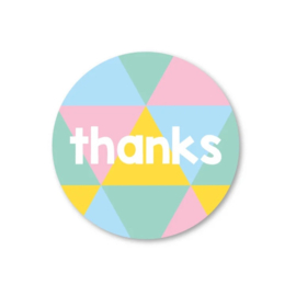 Studio Schatkist Sticker  - Thanks