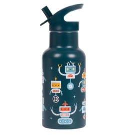 A Little Lovely Company Drinkfles Robots RVS