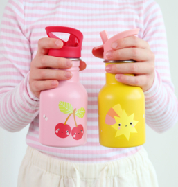 A Little Lovely Company Kleine RVS Drinkfles Vallende Ster