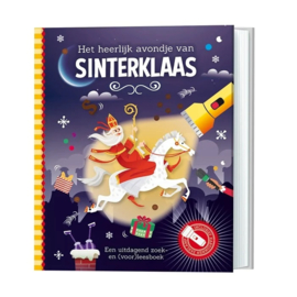 Zaklampboek Het heerlijk avondje van Sinterklaas