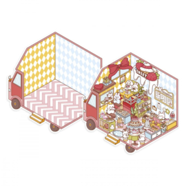Janod Cosy Stickers - Tiny Trucks