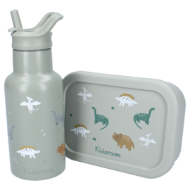 Kidzroom Lunchbox Small Talk Green