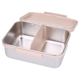 Kidzroom Lunchbox RVS Small Talk Beige