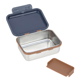 Lässig Lunchbox RVS Little Gang Smile Navy
