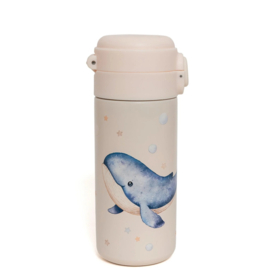 Petit Monkey RVS Drinkfles Whale