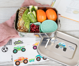 Lekkabox® Bento Vierkante Cups Ocean