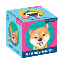 Mudpuppy Mini Memory Game - Dog Portraits