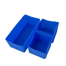 Yumbox Siliconen Bakjes Blauw