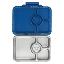 Yumbox Prêt RVS 4 vakken Twilight Blue Glitter