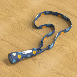 MOB Glowy Smiley World - Blauw