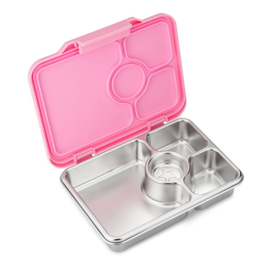 Yumbox Prêt RVS 4 vakken Versailles Pink