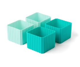 Lekkabox® Bento Vierkante Cups Ocean