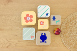 Lässig Snackboxen RVS Happy Trails Frog