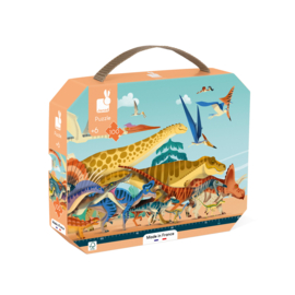 Janod Panorama Puzzel Dino - 100 stukjes