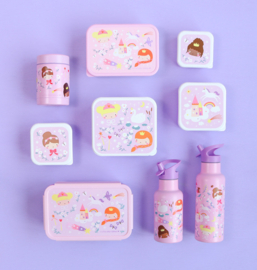 A Little Lovely Company RVS Lunchbox Prinsessen