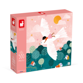 Janod Puzzel Witte Duif - 500 stukjes