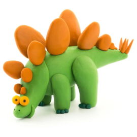 Hey Clay Boetseerklei Dinos - 6 figuren