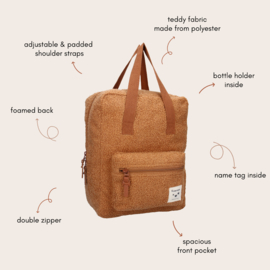 Kidzroom Rugzak Berlin Soft Whispers Brown
