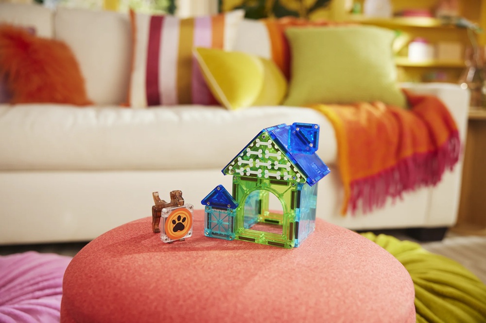 MAGNA-TILES® Dog House 13 stuks