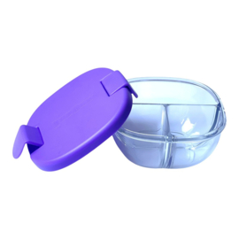 Yumbox Snack Bowl 3 vakken Hazy Purple