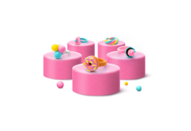 Hey Clay Boetseerklei Bijou Sweet Rings