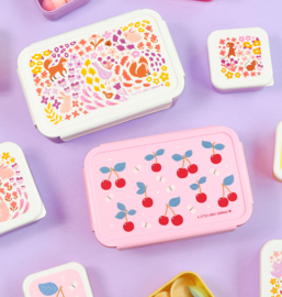 A Little Lovely Company Bento Lunchbox Kersen