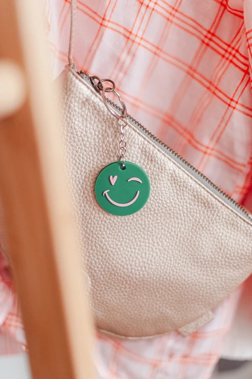 KP® Sleutelhanger Smiley Hartje